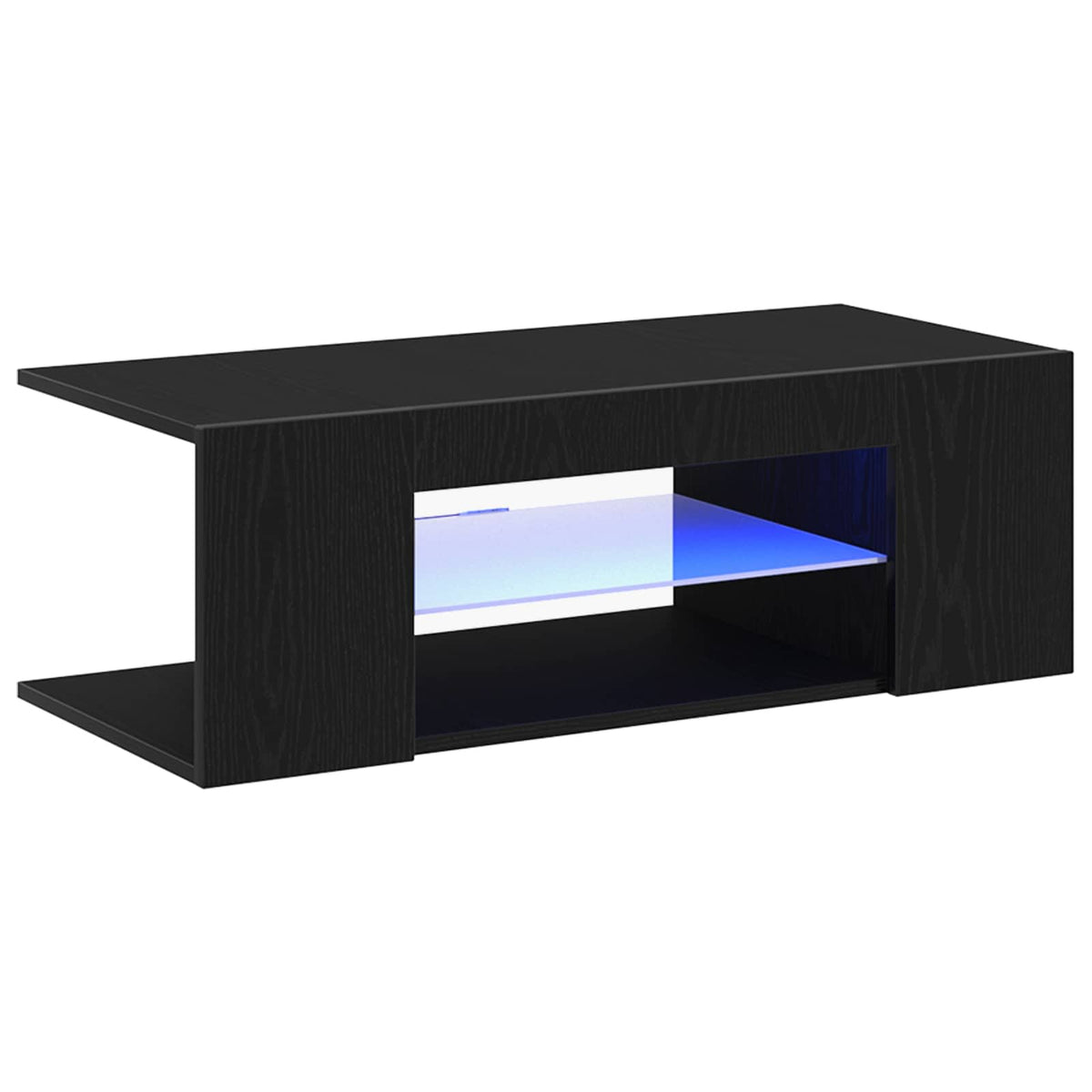 TV Cabinet 90 x 39 x 30 cm Black Oak Engineered Wood