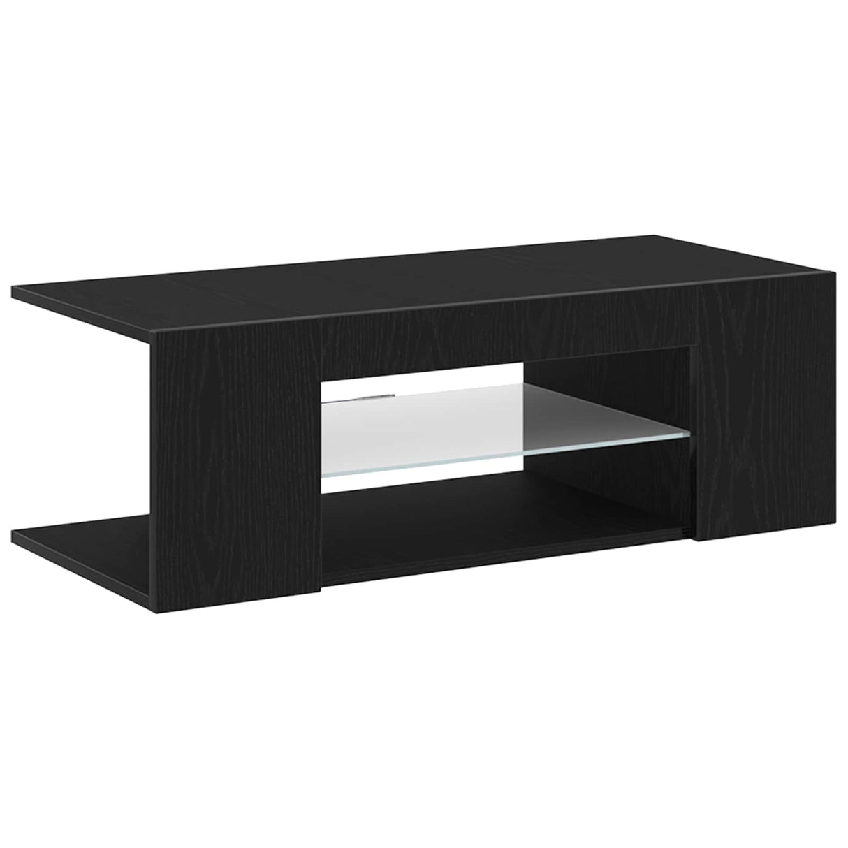 TV Cabinet 90 x 39 x 30 cm Black Oak Engineered Wood