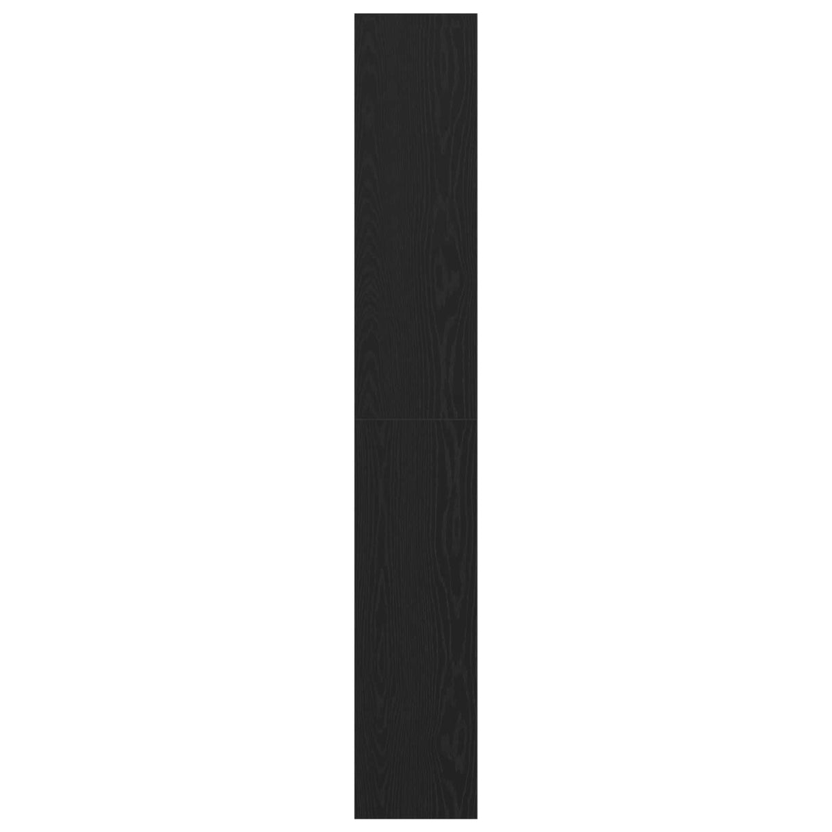 Book Cabinet Black Oak 40 x 30 x 198 cm Engineered Wood