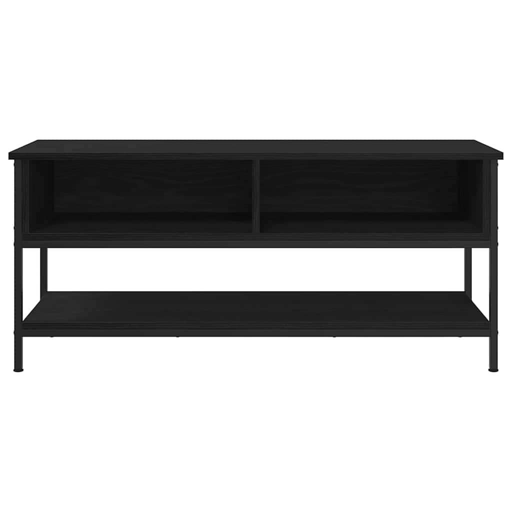 TV Cabinet Set Black Oak 100 x 35 x 45 cm Engineered Wood