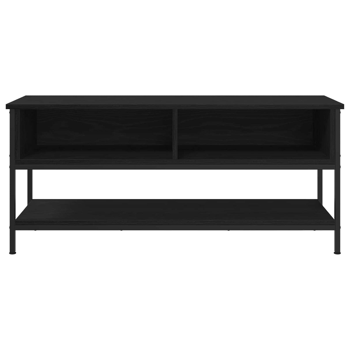 TV Cabinet Set 100 x 35 x 45 cm Black Oak Engineered Wood