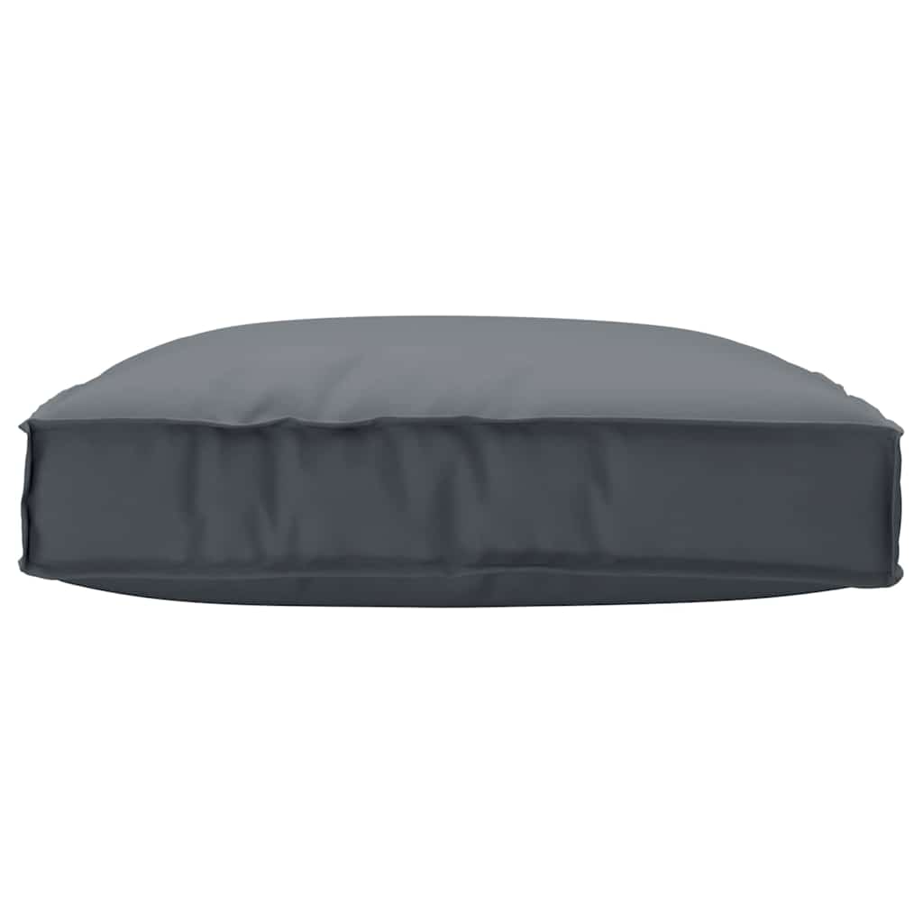 Cushion Anthracite 80 x 80 x 12 cm Oxford Fabric