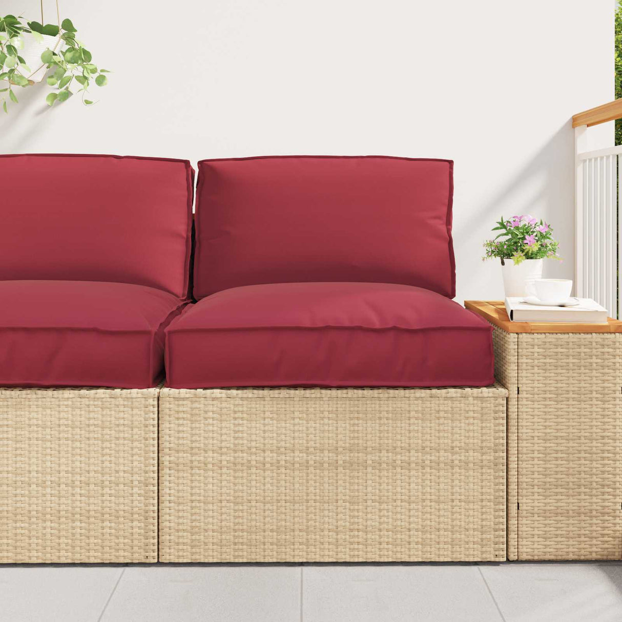 Pallet Cushion for Seat / Backrest Anthracite 120 x 60 x 12 cm