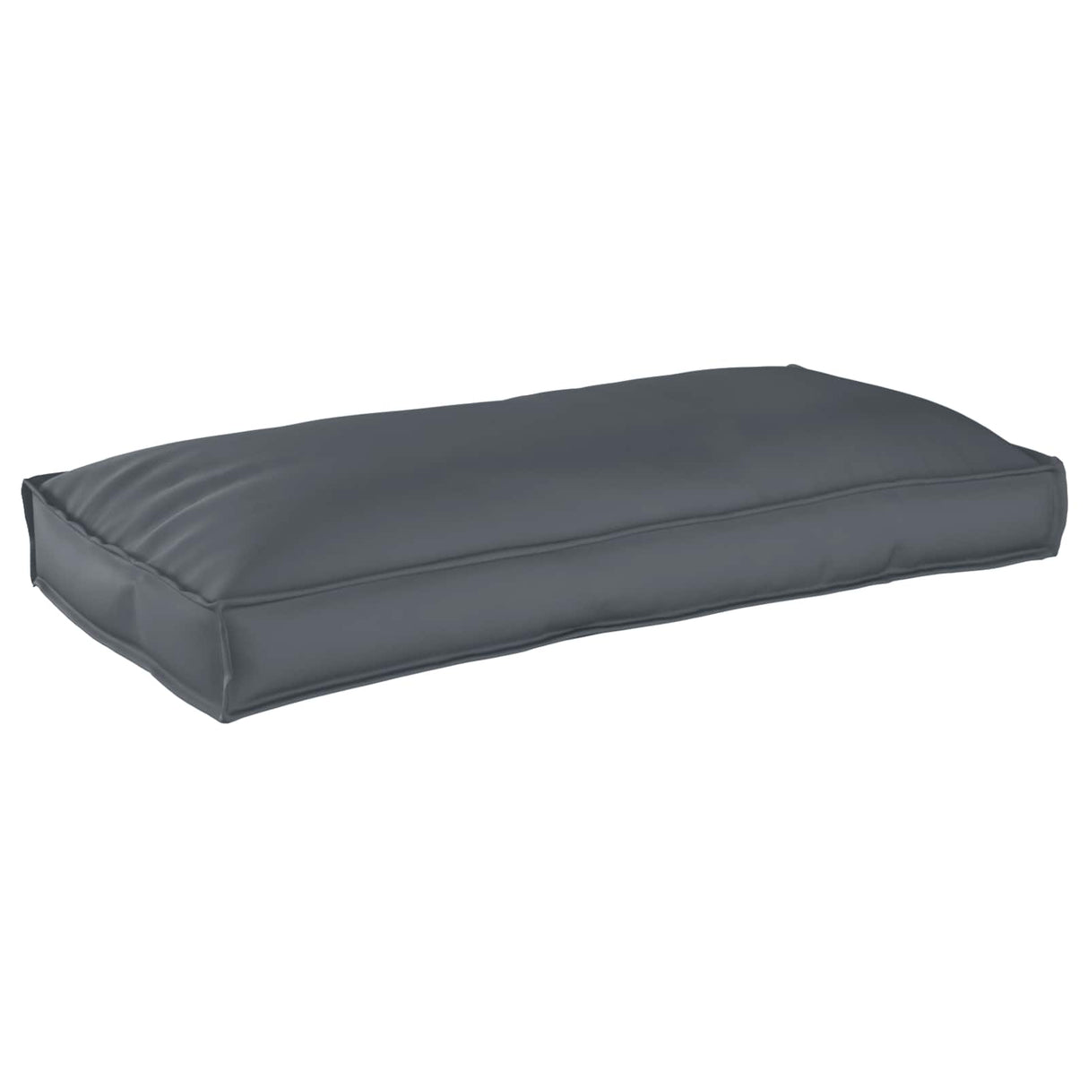 Cushion Oxford Fabric Anthracite 120 x 60 x 12 cm