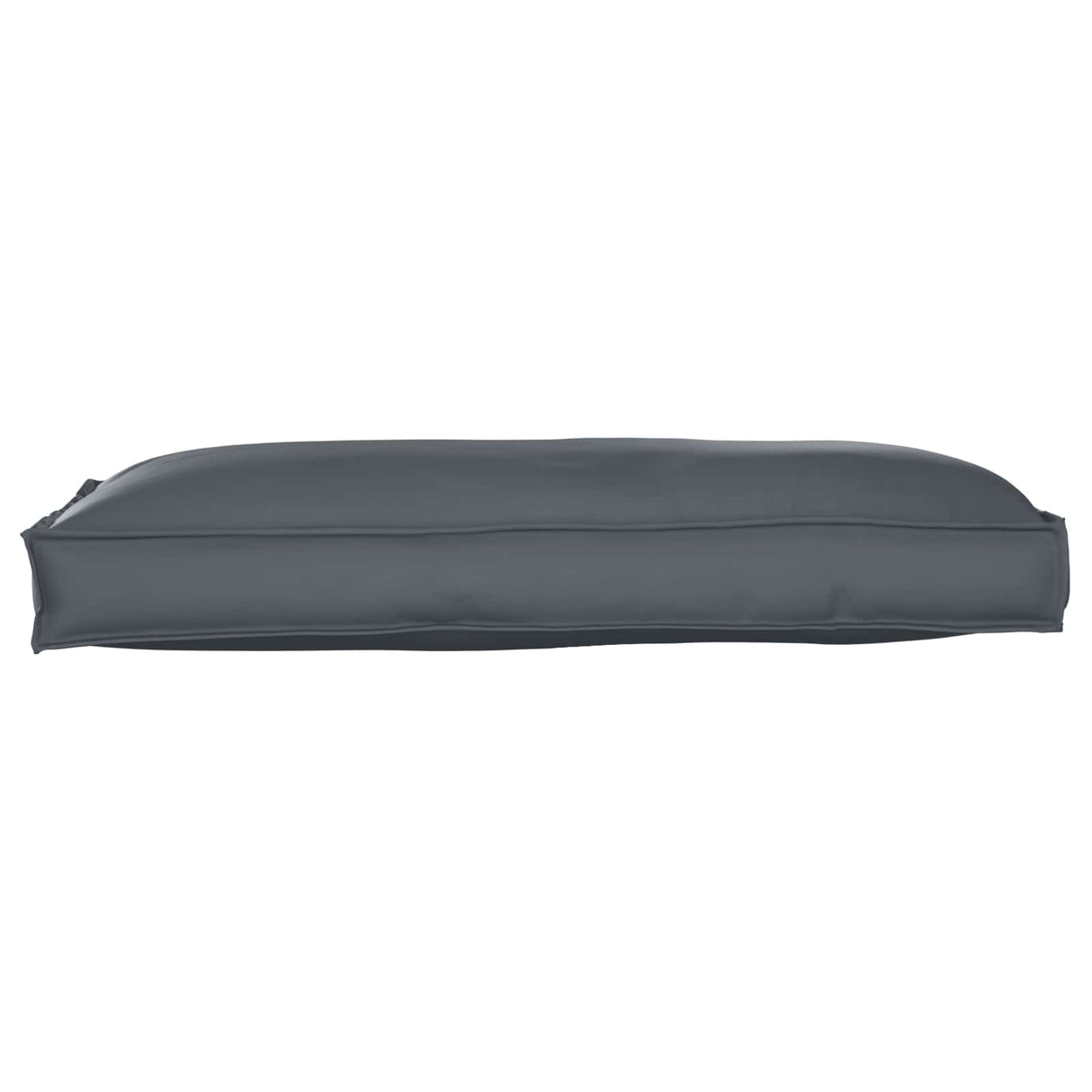 Cushion Oxford Fabric Anthracite 120 x 60 x 12 cm