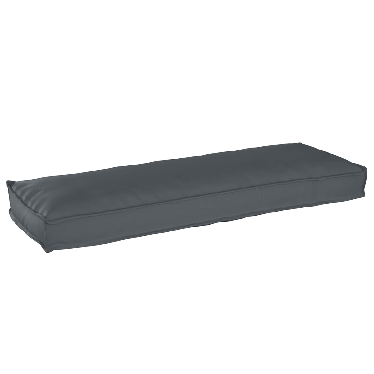Cushion Anthracite 120 x 40 x 8 cm Oxford Fabric