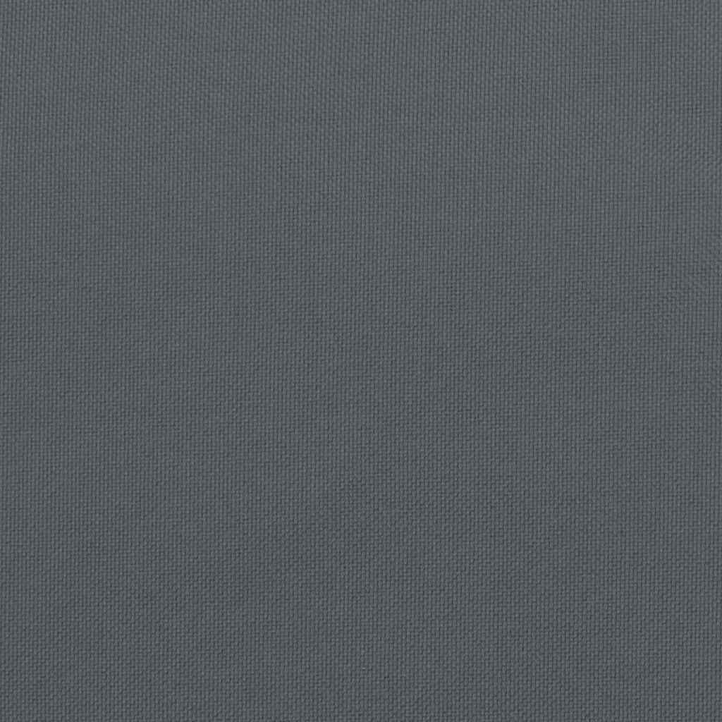 Pallet Cushion Anthracite 180 x 40 x 8 cm Oxford Fabric
