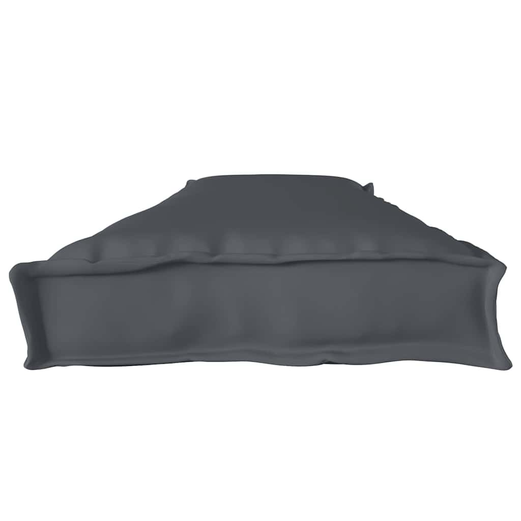 Pallet Cushion Anthracite 180 x 40 x 8 cm Oxford fabric