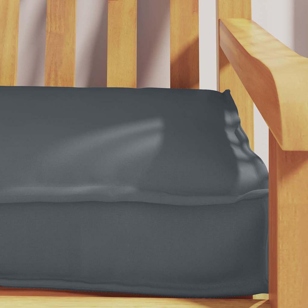 Pallet Cushion Anthracite 200 x 40 x 8 cm Oxford Fabric