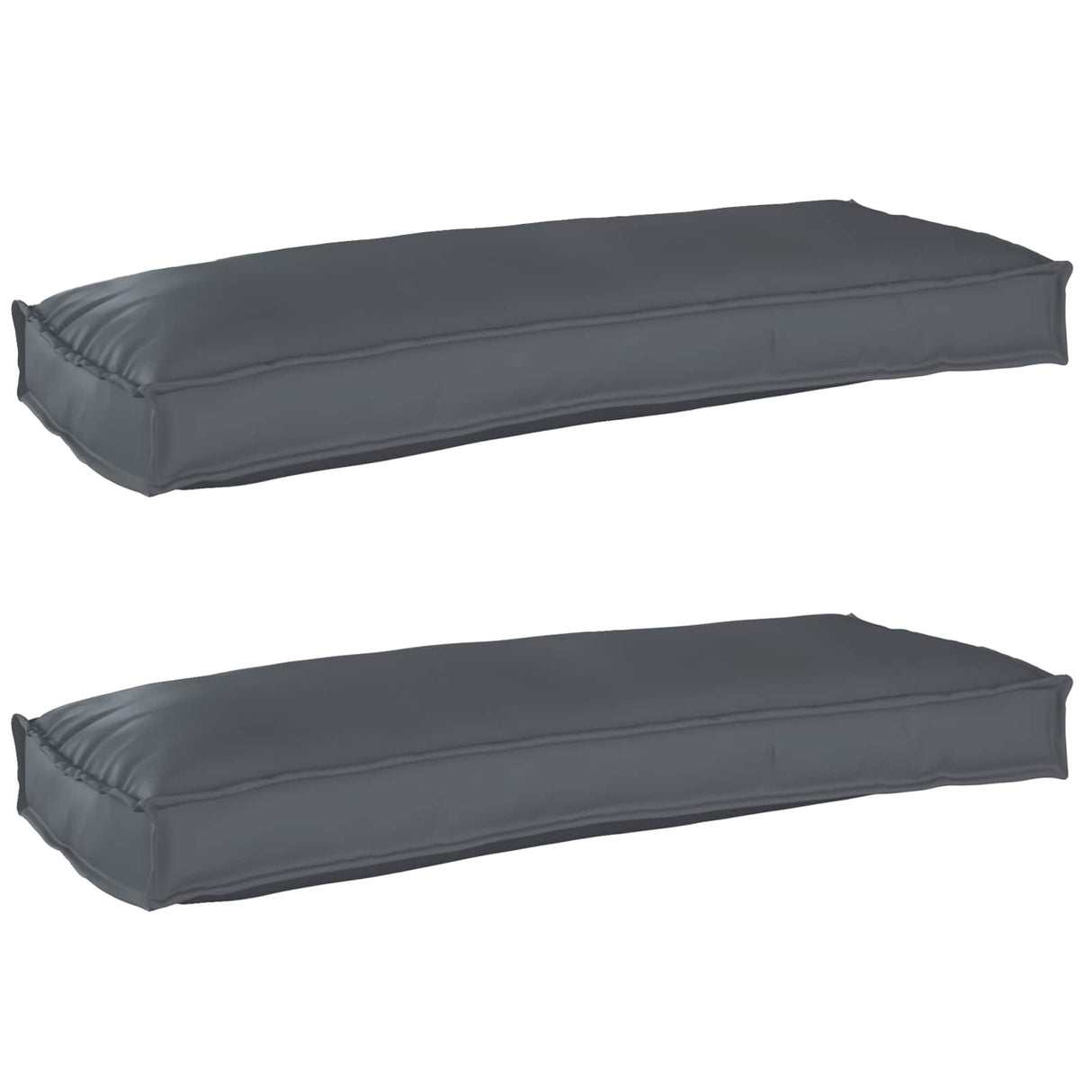 Pallet Cushion Set 2 pcs Oxford Fabric Anthracite