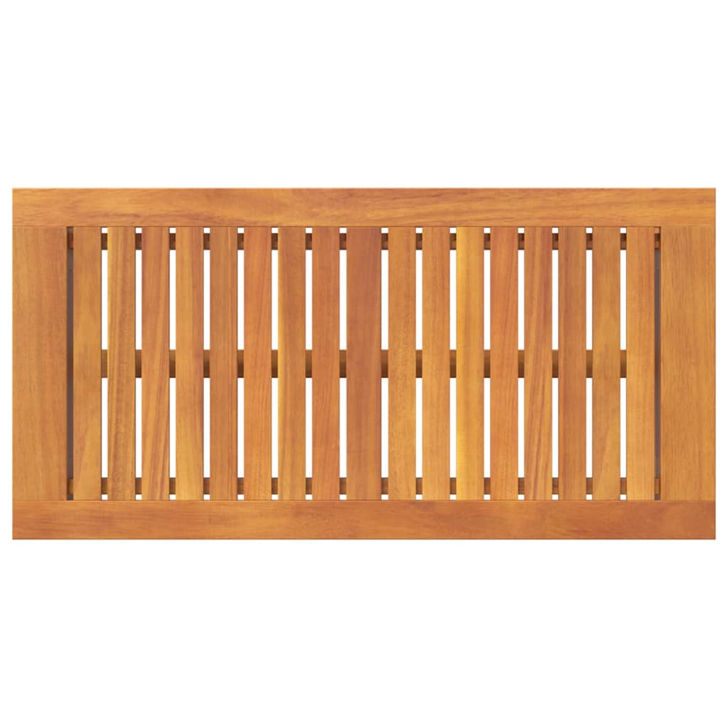 Coffee Table Brown Solid Acacia wood