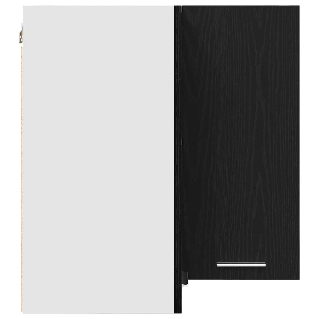 Hanging Cabinet Lyon Black Oak 57 x 57 x 60 cm Engineered Wood