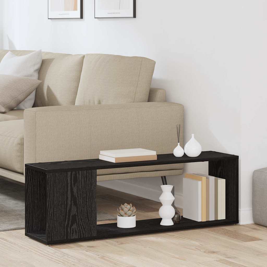 Entertainment Center Black 100 x 24 x 32 cm Engineered wood