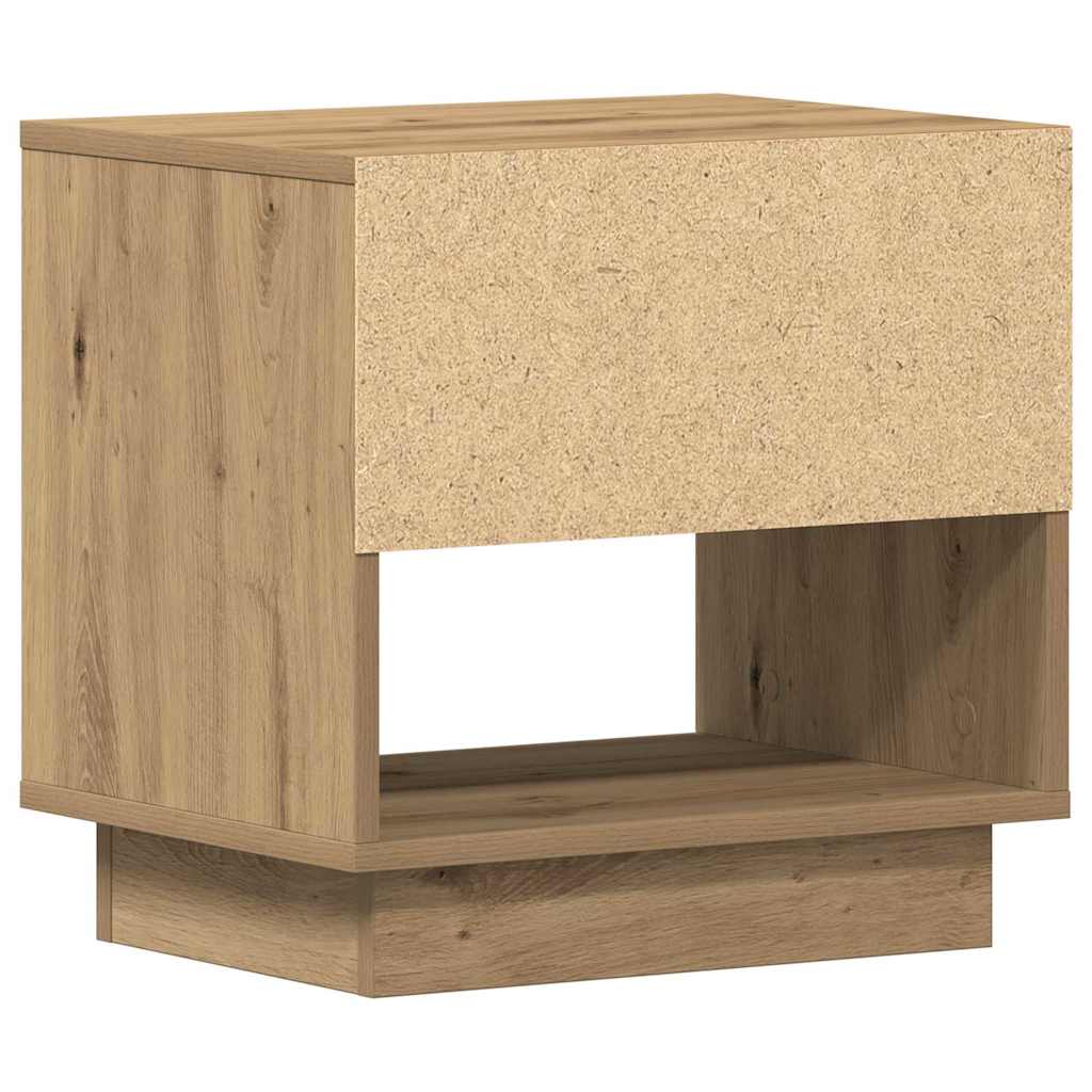 Nightstand 2 pcs Artisan oak 45 x 34 x 44 cm Engineered wood