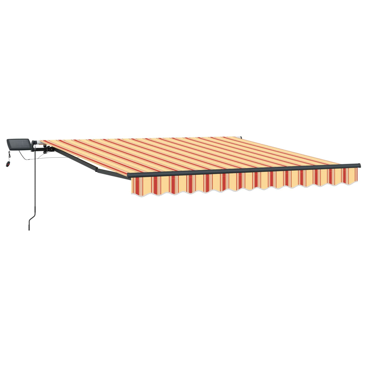 Retractable Awning Yellow and Orange 300 x 250 cm