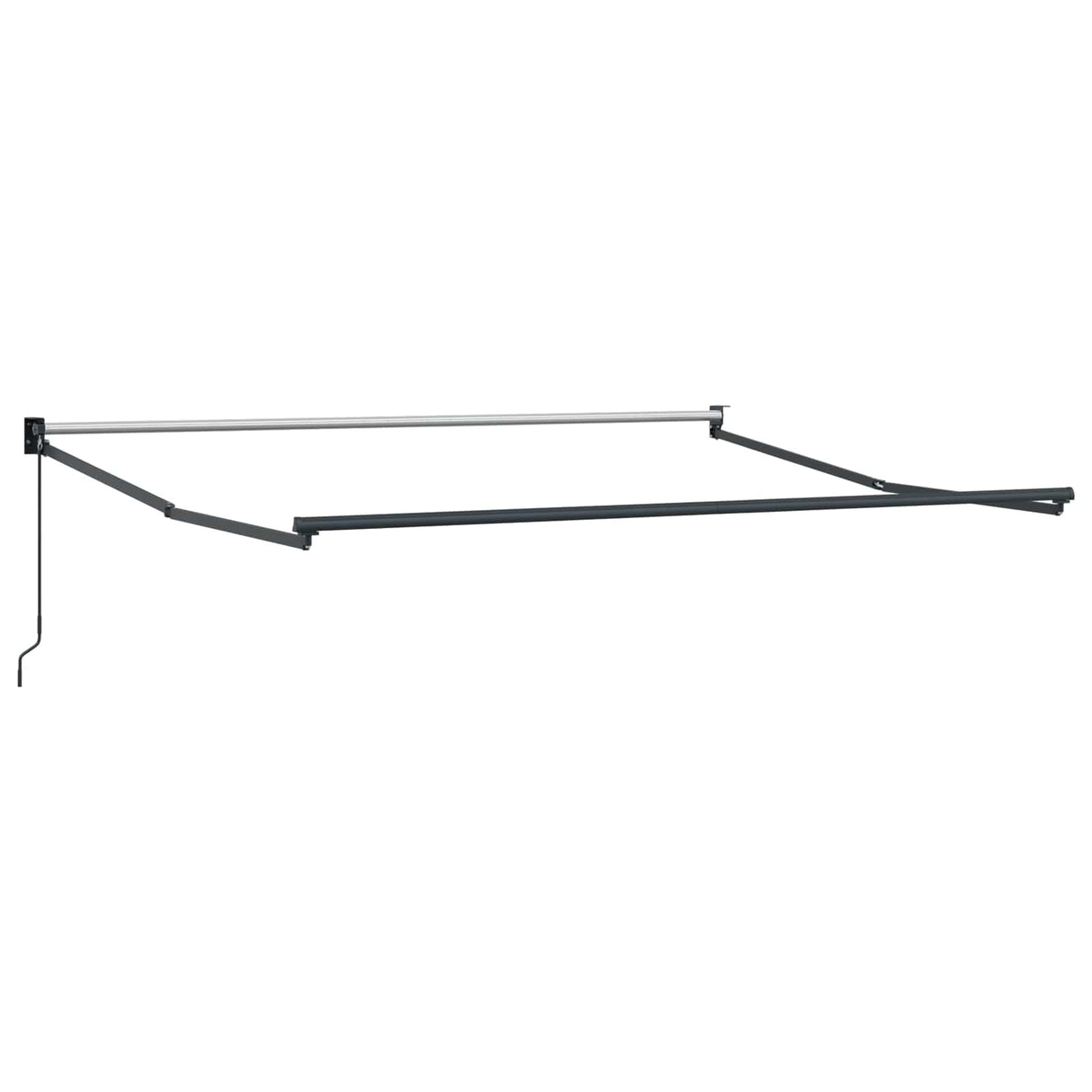 Retractable Awning Yellow and Orange 300 x 250 cm