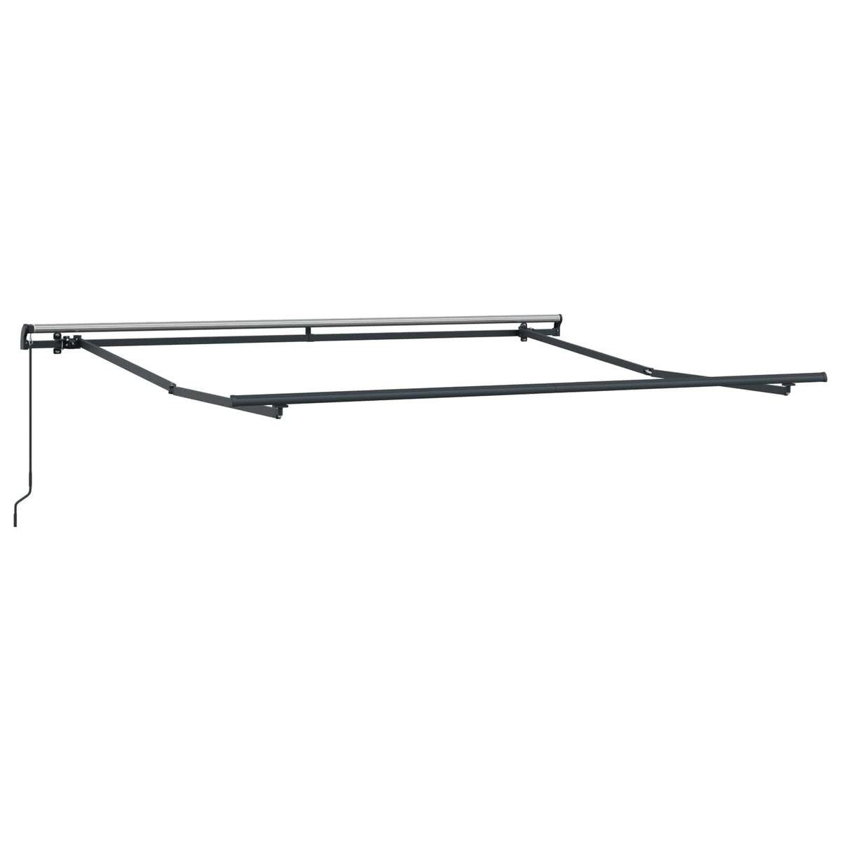 Retractable Awning Beige 300 x 250 cm Polyester and Aluminium
