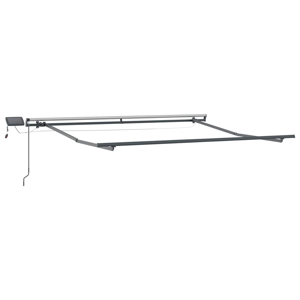 Retractable Awning Beige 300 x 250 cm Fabric and Aluminium