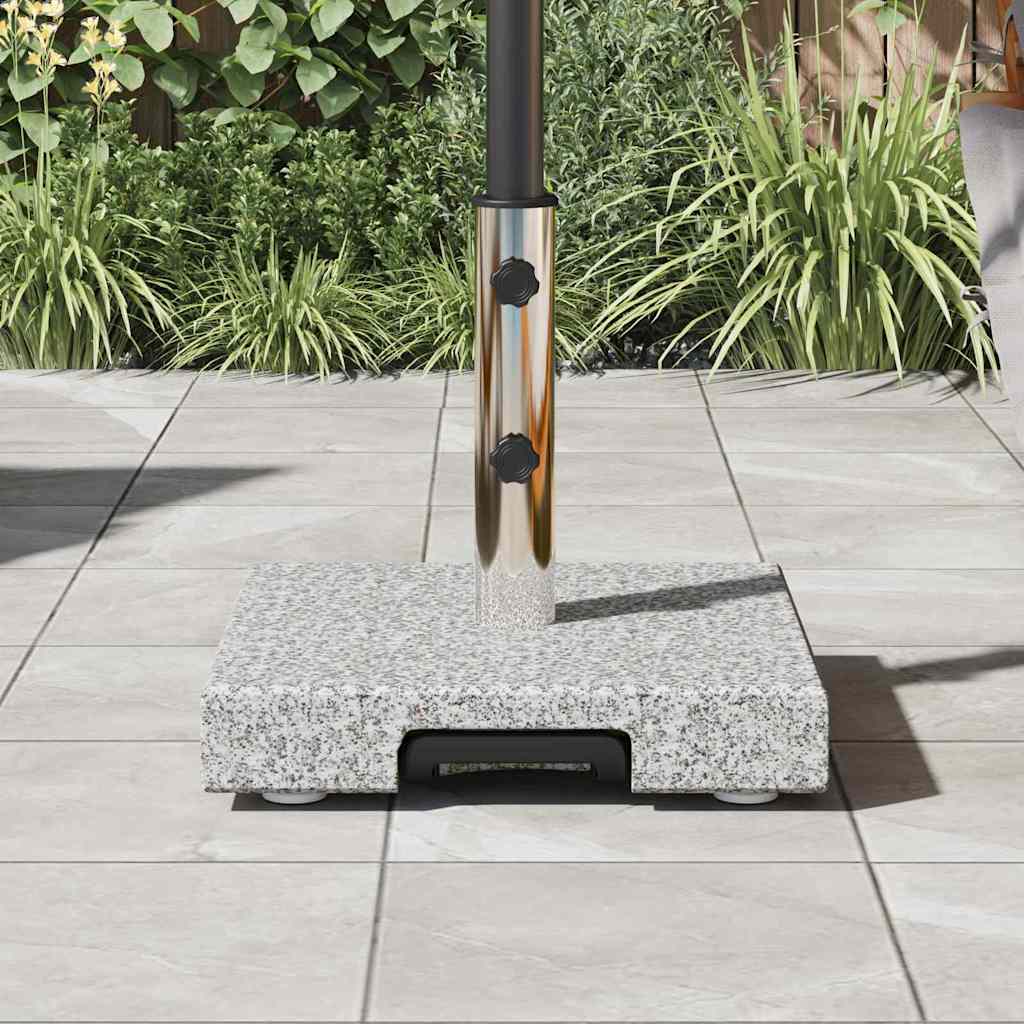 Parasol Base Grey 41 x 41 x 37 cm Granite