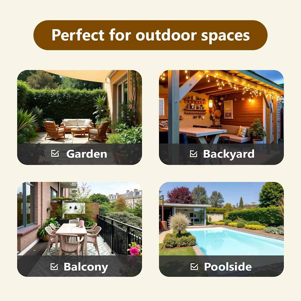 Garden Sofa Set with Cushion 3 pcs Brown Solid Acacia wood