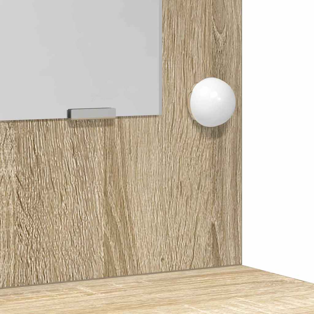 Dressing Table Sonoma oak 78.5 x 41 x 135 cm Engineered wood