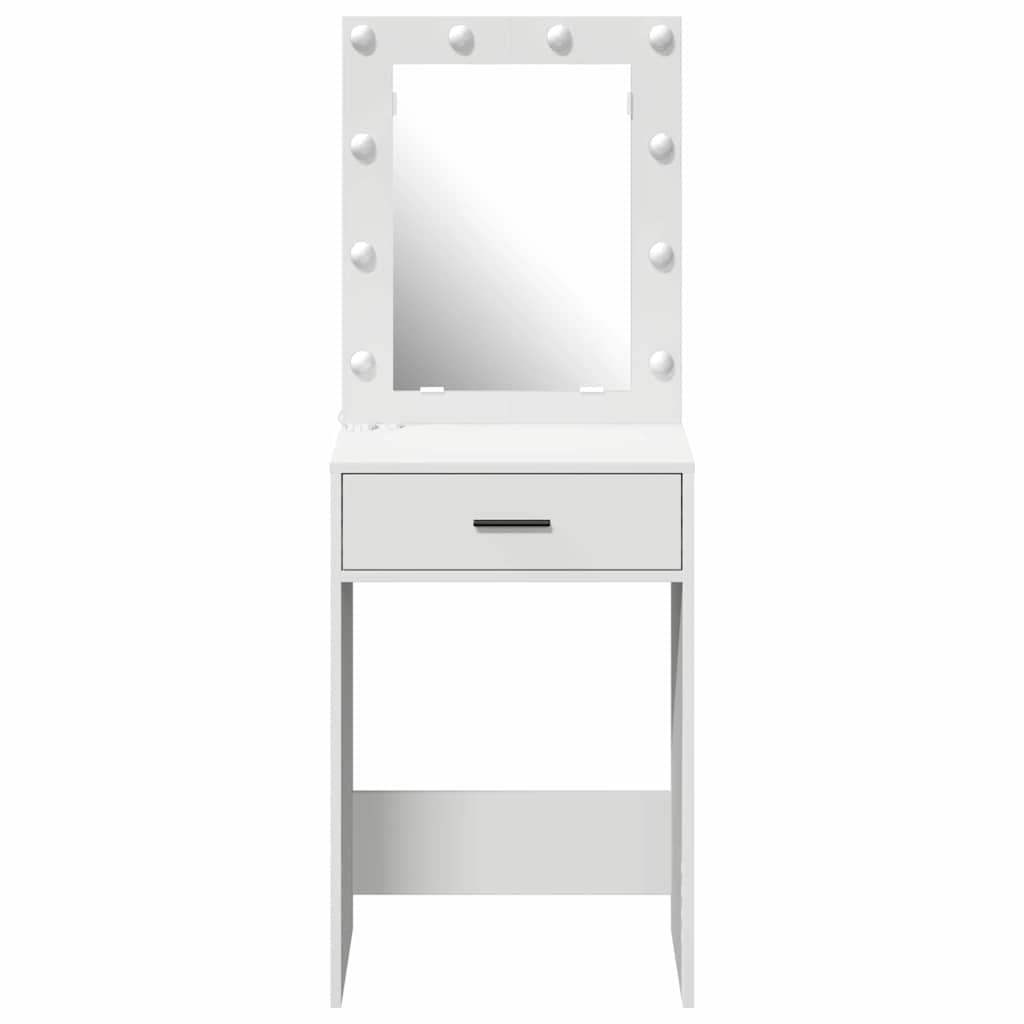 Dressing Table White 50 x 41 x 135 cm Engineered wood