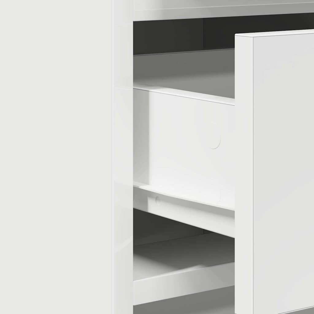 Sideboard White 40 x 41 x 75 cm Engineered Wood