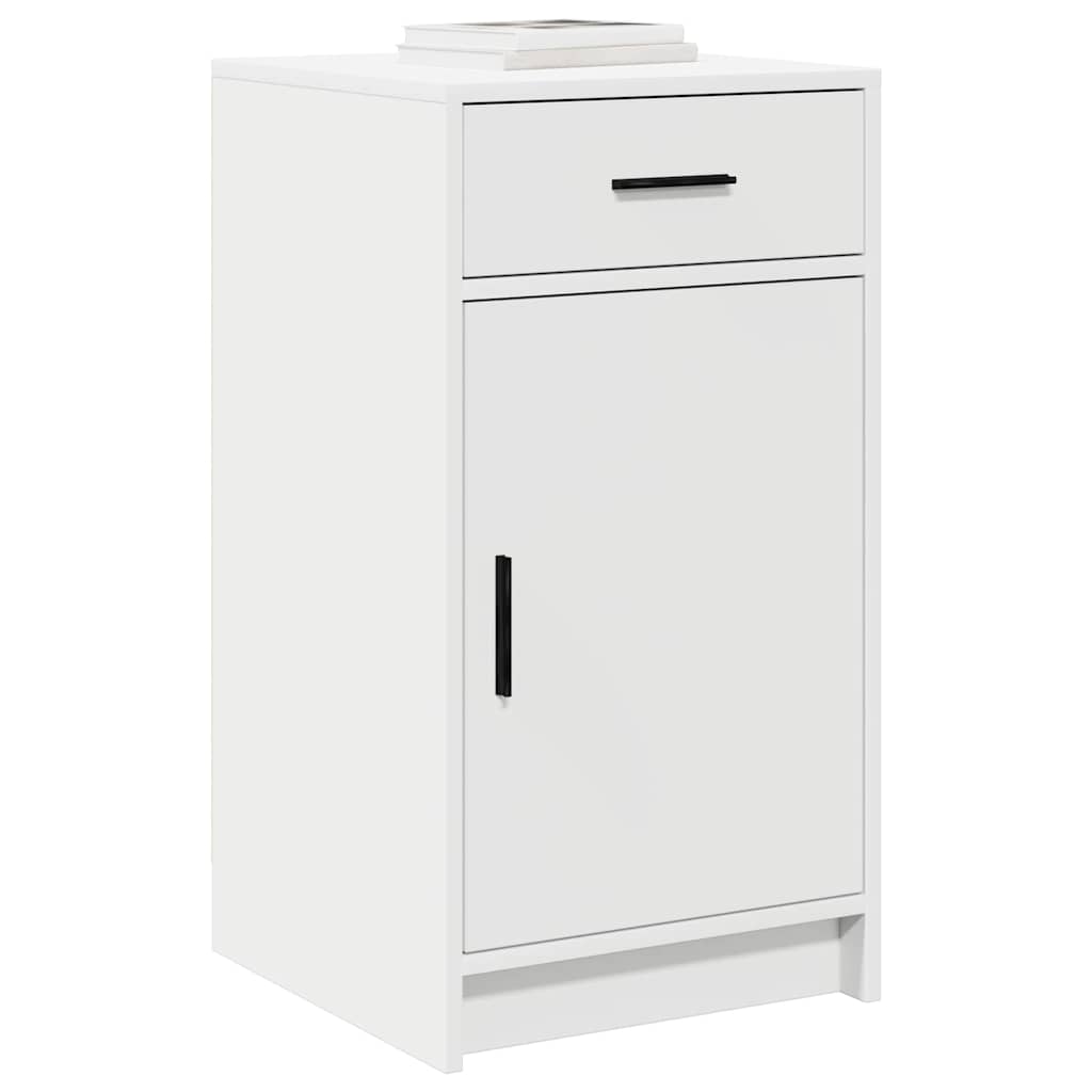 Sideboard with Drawer White 40 x 40.5 x 75 cm Engineered wood
