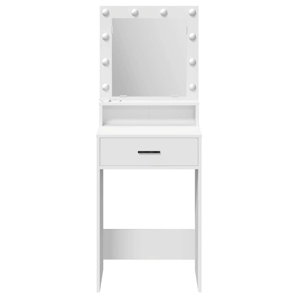Dressing Table White 50 x 41 x 135 cm Engineered Wood