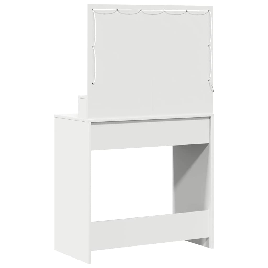 Dressing Table White 79 x 41 x 135 cm Engineered wood