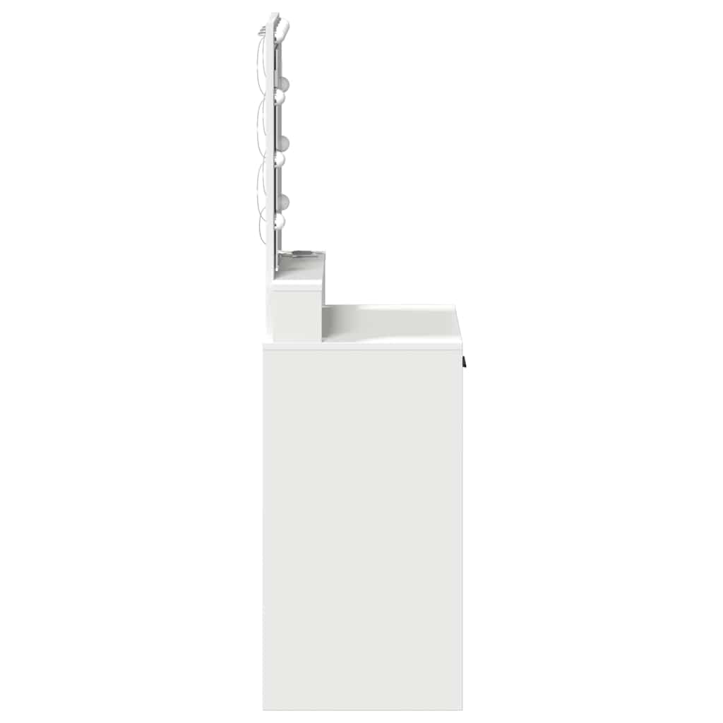 Dressing Table White 50 x 41 x 140 cm Engineered Wood