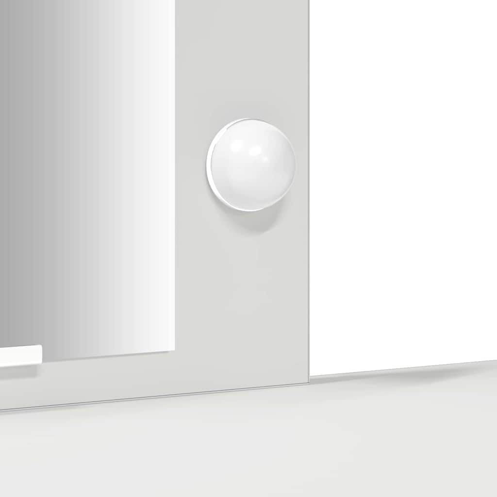 Dressing Table White 102 x 33 x 135 cm Engineered wood