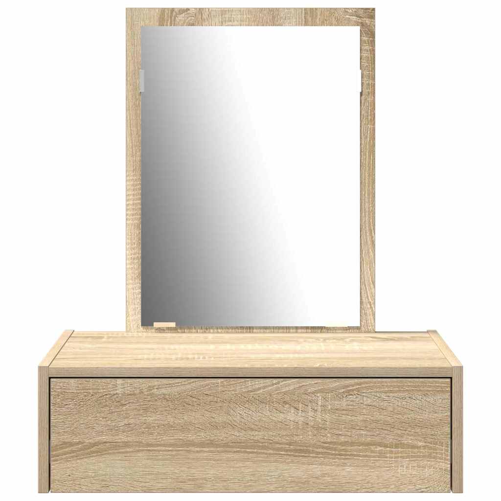 Dressing Table Brown 60 x 40 x 70 cm Engineered Wood