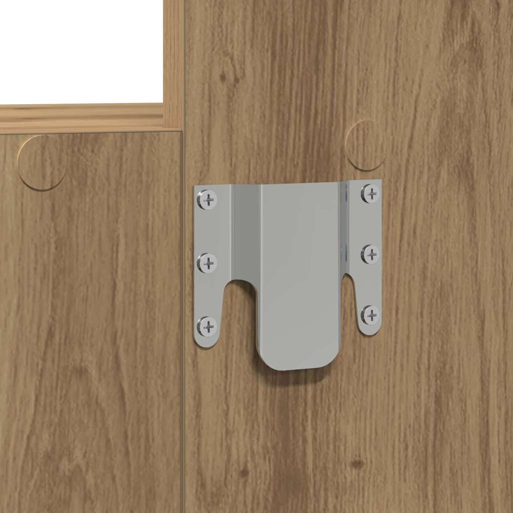 Dressing Table Brown 60 x 40 x 70 cm Engineered Wood