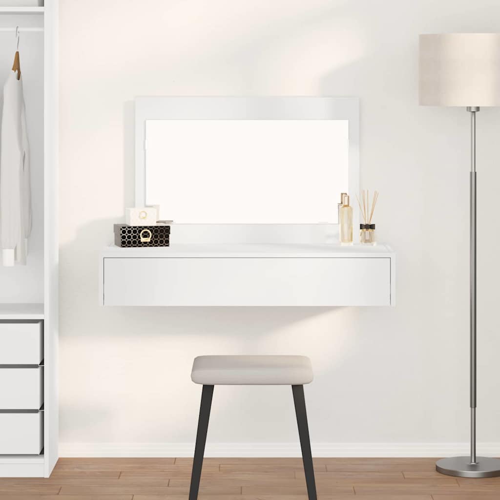 Dressing Table White 100 x 40 x 70 cm Engineered wood
