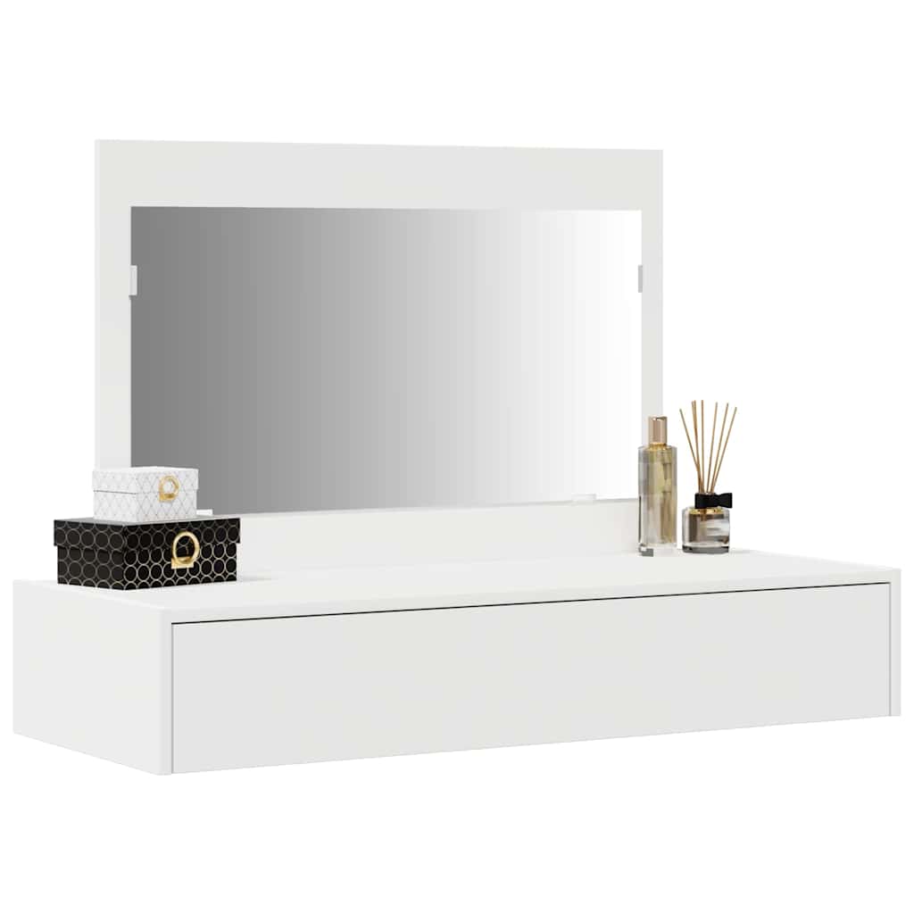 Dressing Table White 100 x 40 x 70 cm Engineered Wood