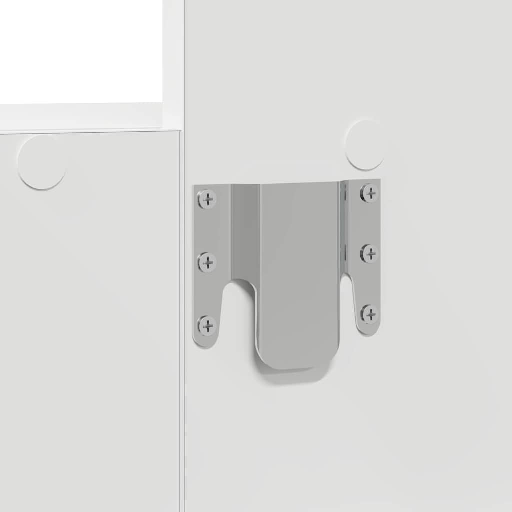 Dressing Table White 60 x 40 x 70 cm Engineered Wood