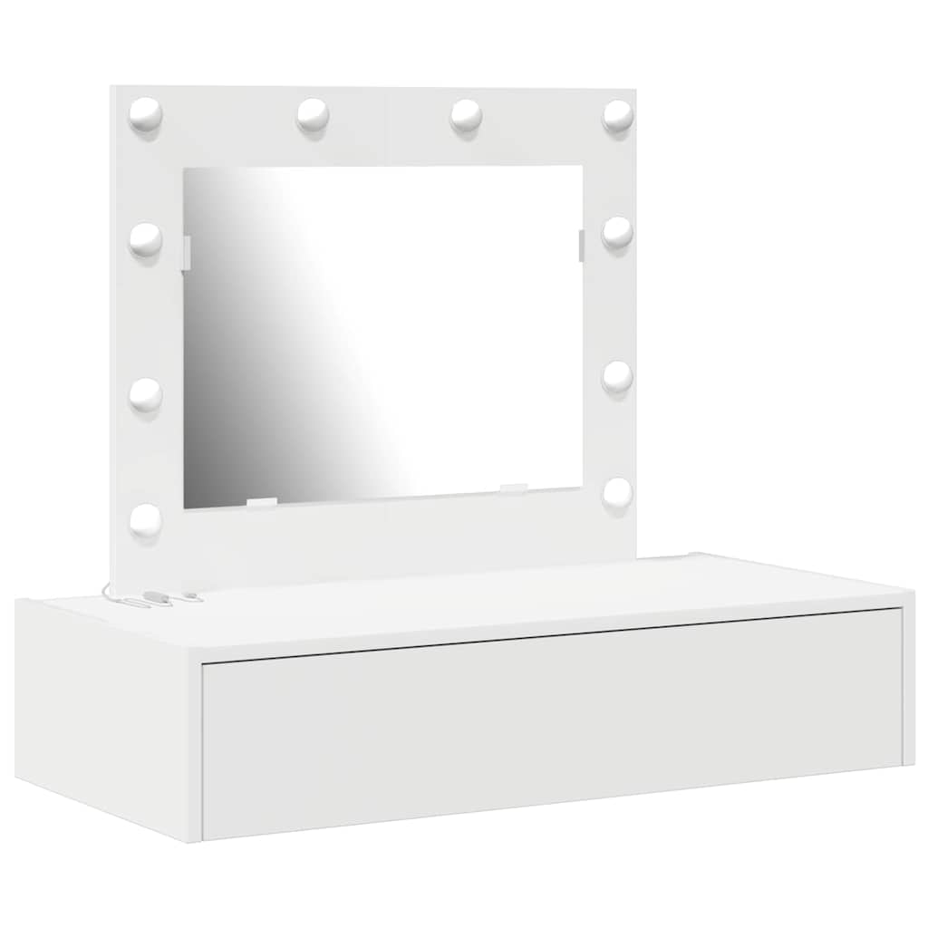 Dressing Table White 83 x 40 x 70 cm Engineered Wood