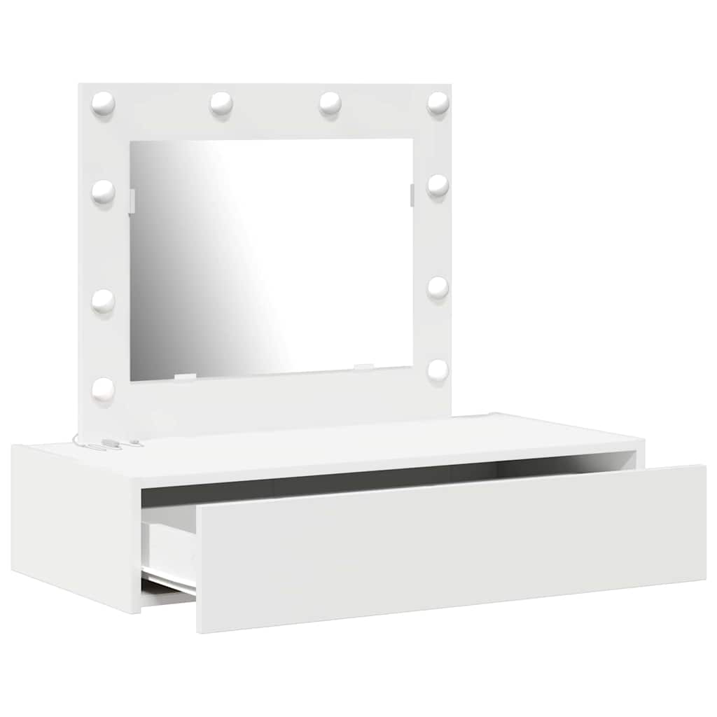 Dressing Table White 83 x 40 x 70 cm Engineered Wood