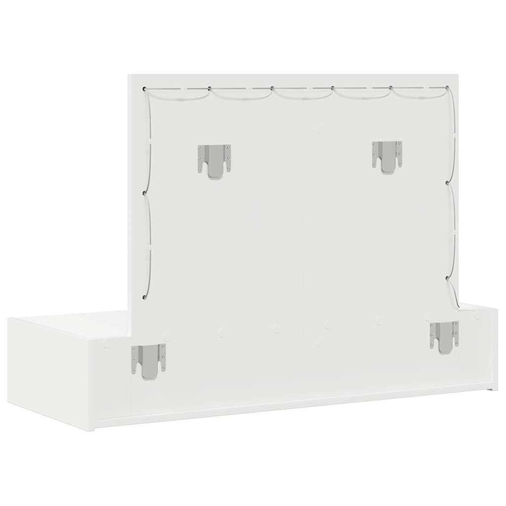 Dressing Table White 100 x 40 x 70 cm Engineered Wood