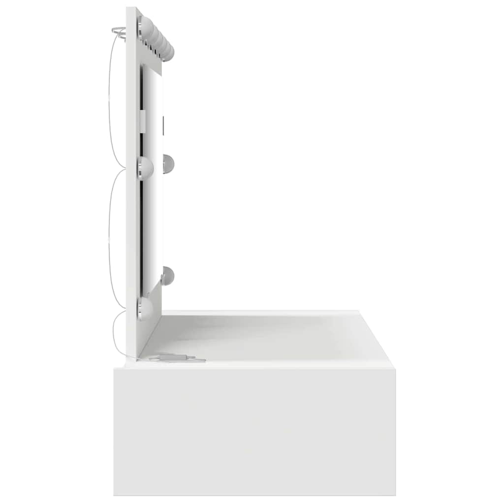 Dressing Table White 100 x 40 x 70 cm Engineered Wood