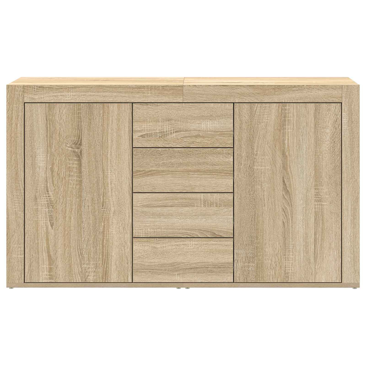 Sideboard Sonoma Oak 120 x 36 x 69 cm Engineered Wood