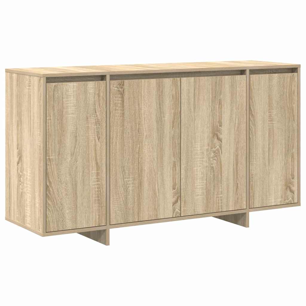 Sideboard Sonoma Oak 135 x 41 x 75 cm Engineered Wood