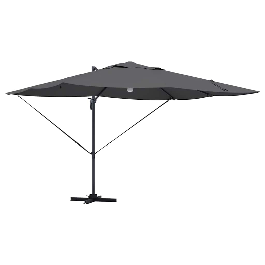 Cantilever Roma Parasol Anthracite and Black 352 x 251 x 265 cm