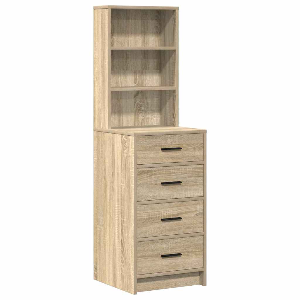 Dressing Table Brown 78.5 x 41 x 135 cm Engineered wood