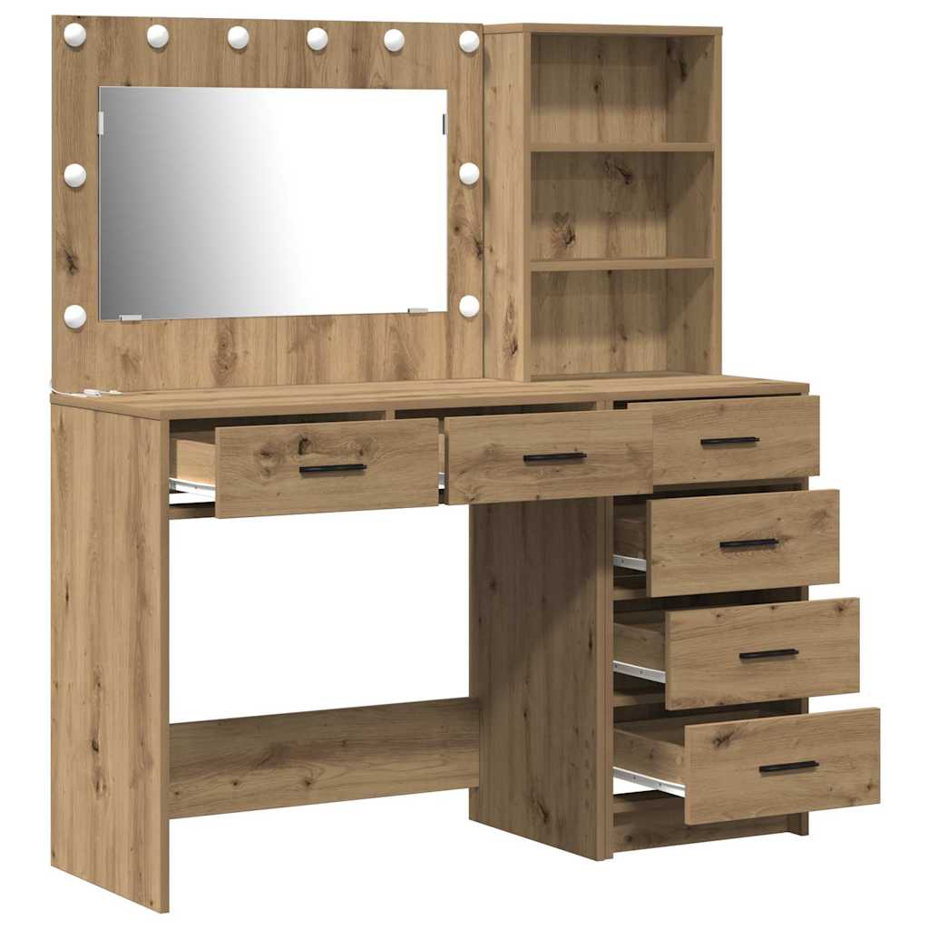 Dressing Table Brown 78.5 x 41 x 135 cm Engineered wood