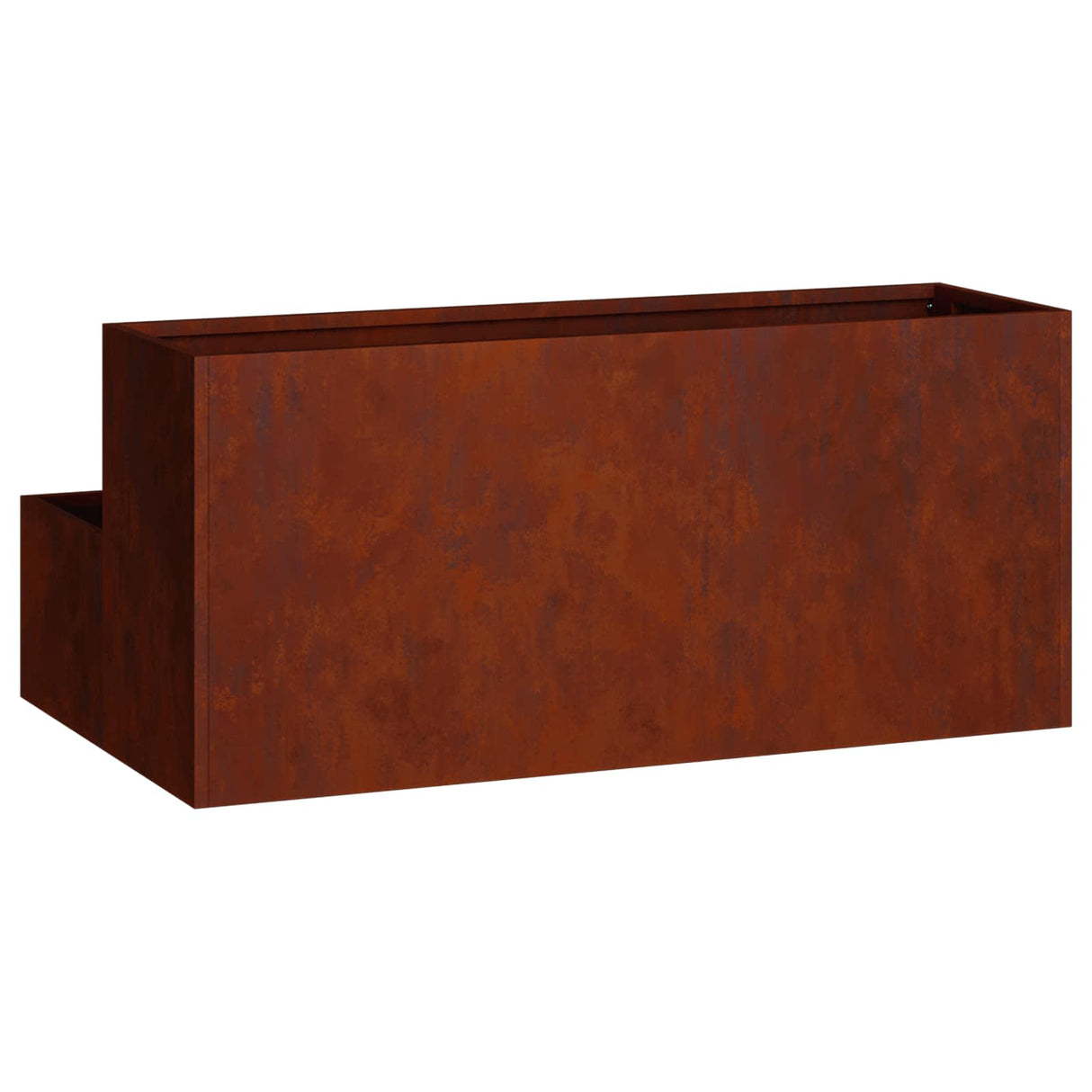 Garden Planter Rusty 100 x 60 x 45 cm Weathering Steel