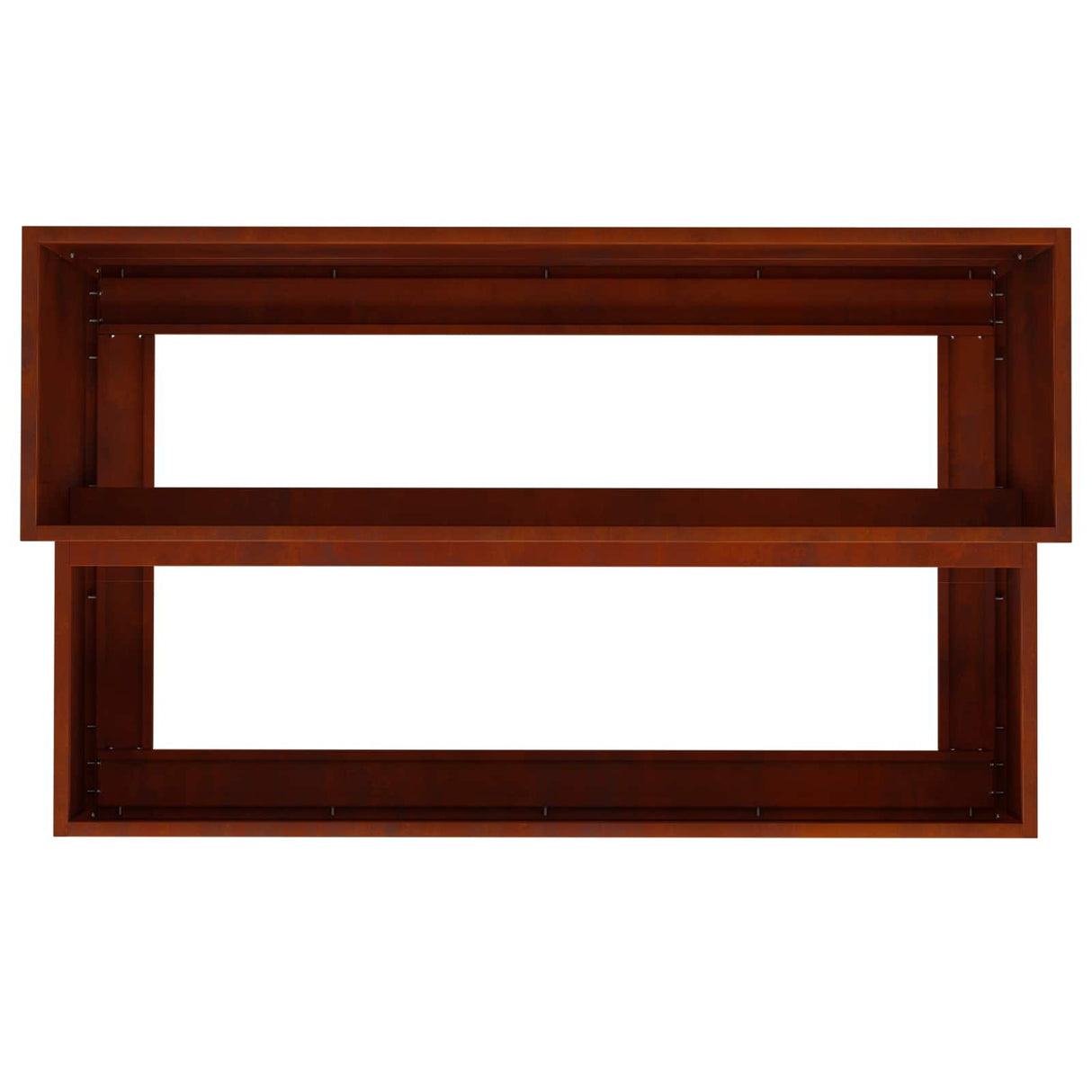 Garden Planter Rusty 100 x 60 x 45 cm Weathering Steel