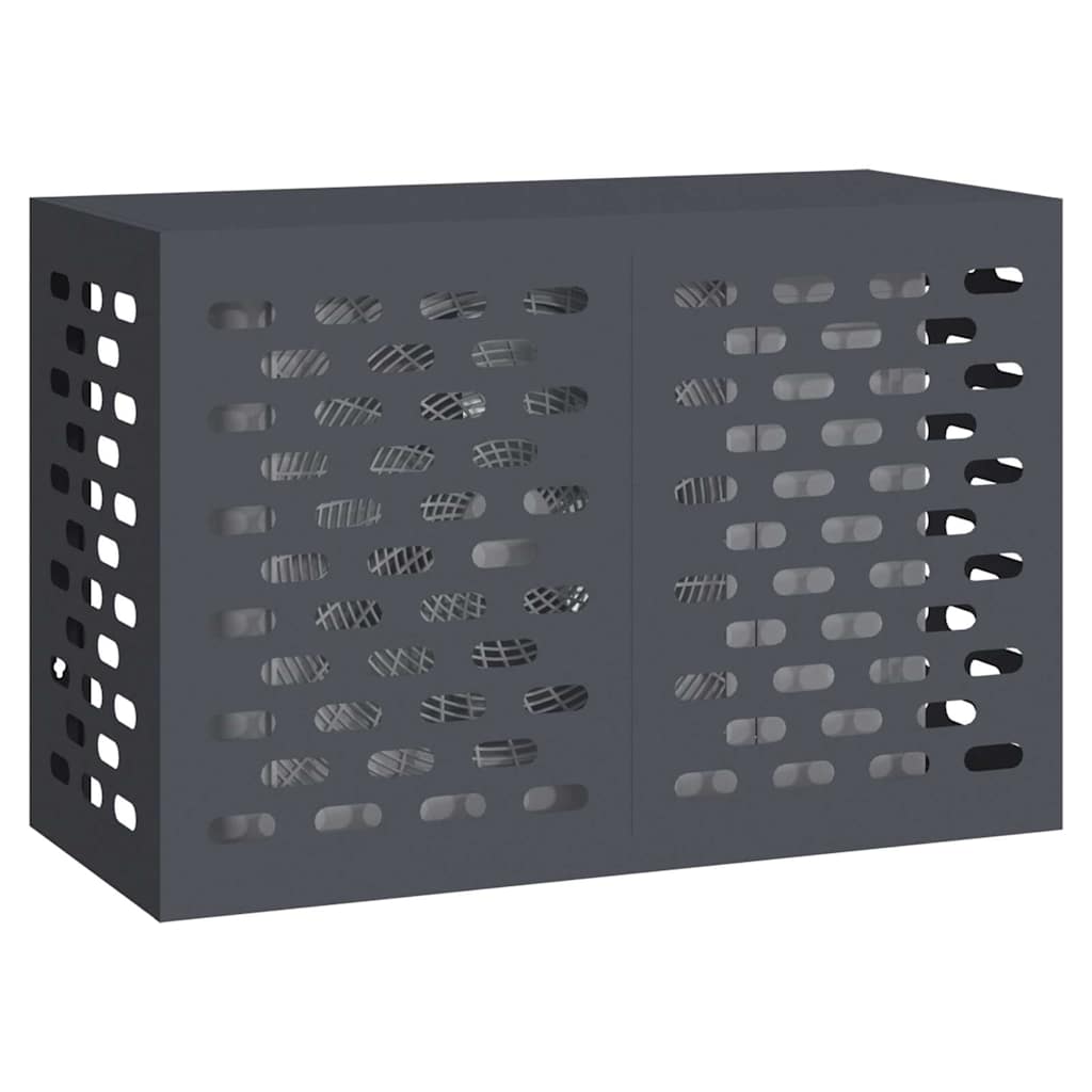Air Conditioner Cover Anthracite 90 x 40 x 60 cm Steel