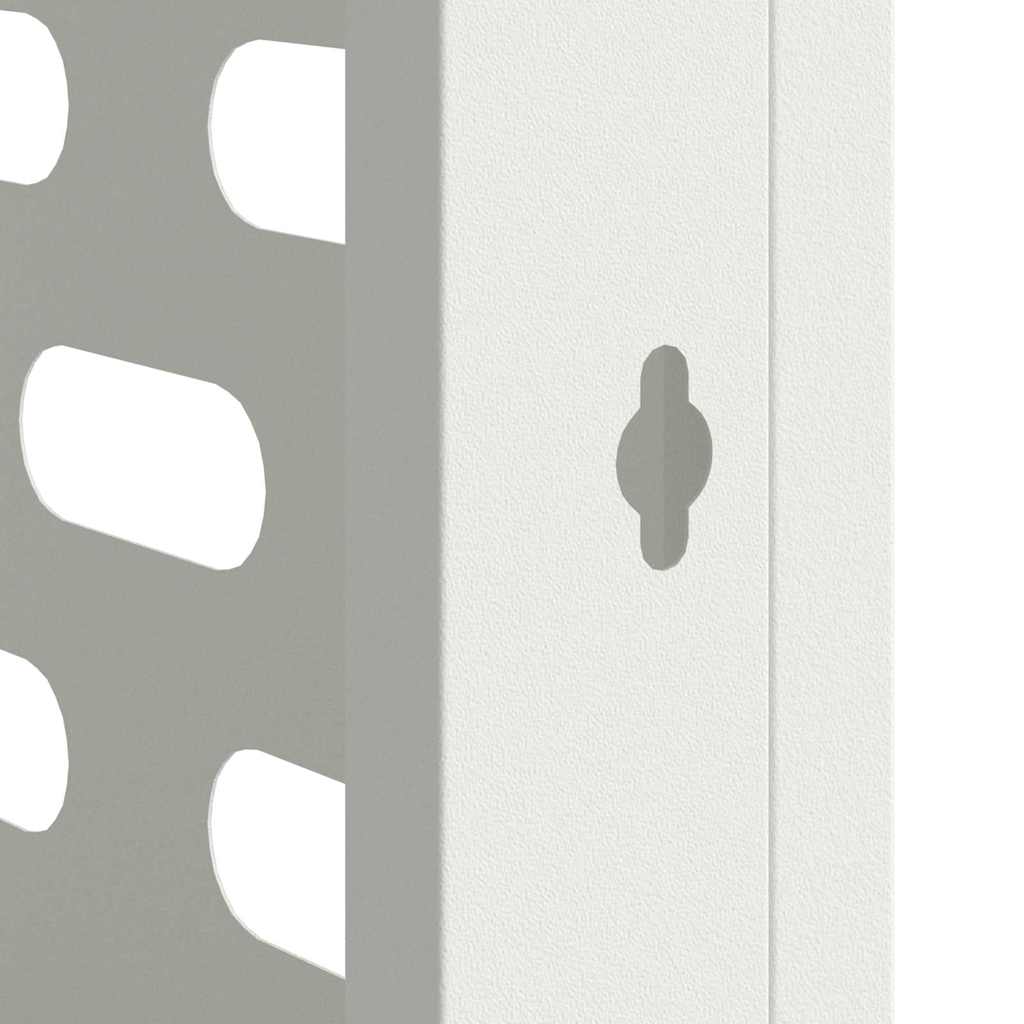 Air Conditioner Cover White 100 x 50 x 70 cm Steel